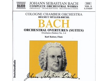 Johann Sebastian Bach (1685-1750) - Orchestersuiten Nr.1-4 (CD)