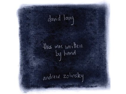 David Lang - This was written by hand (CD)