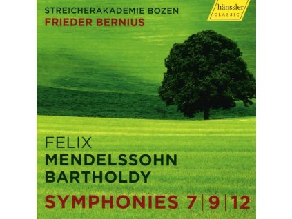 Felix Mendelssohn Bartholdy (1809-1847) - Streichersymphonien Nr.7,9,12 (CD)
