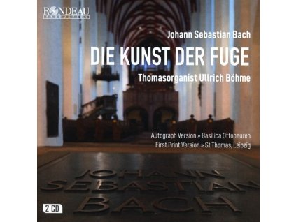 Johann Sebastian Bach (1685-1750) - Die Kunst der Fuge BWV 1080 für Orgel (CD)
