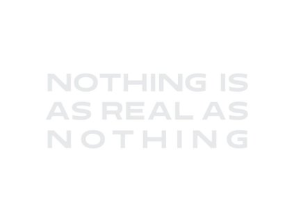 John Zorn - Nothing Is As Real As Nothing (CD)