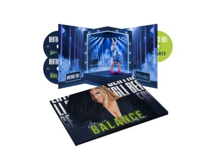 Beatrice Egli - Alles in Balance: Laut & Live (limitiertes Fotobuch mit aufklappbarem PopUp-Highlight) (CD)
