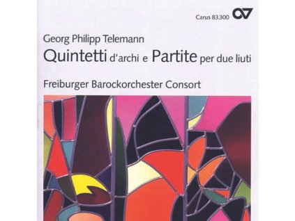 Georg Philipp Telemann (1681-1767) - Partien TWV 39 Nr.1 & 2 f.2 Lauten (CD)