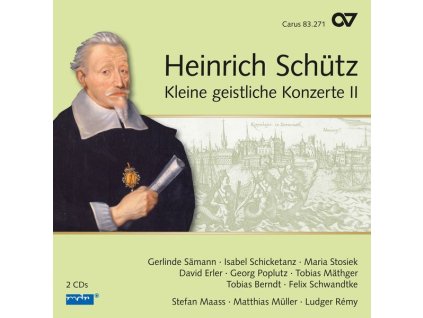Heinrich Schütz (1585-1672) - Kleine Geistliche Konzerte II (Carus Schütz-Edition Vol.17) (CD)