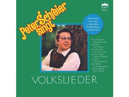 3378287 peter schreier singt volkslieder cd