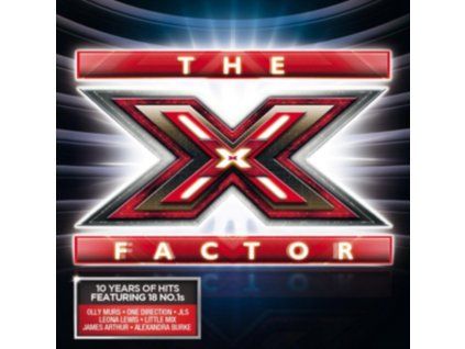 3397361 various artists the x factor 10 years of hits cd