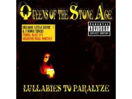 Queens Of The Stone Age - Lullabies To Paralyze CD
