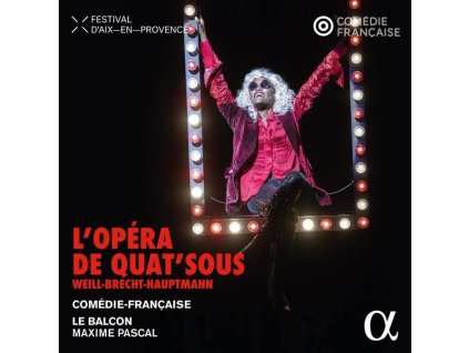 Kurt Weill (1900-1950) - Die Dreigroschenoper (in französicher Sprache "L'Opera de Quat'Sous") (CD)