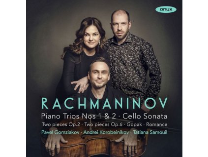 Sergej Rachmaninoff (1873-1943) - Klaviertrios Nr.1 & 2 (CD)