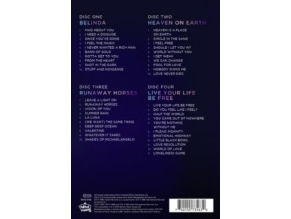 Belinda Carlisle - Decades Volume 1 The Studio Albums Part 1 (4 CD Media Book Set) CD
