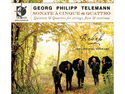 Georg Philipp Telemann (1681-1767) - Quartette & Quintette für Flöte,Streicher & Bc (CD)