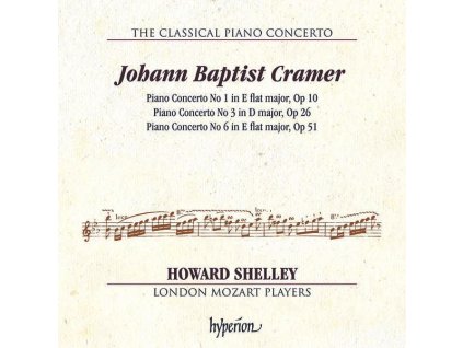 Johann Baptist Cramer (1771-1858) - Klavierkonzerte Nr.1,3,6 (CD)