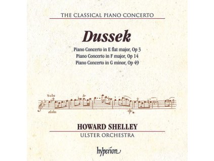 Johann Ludwig Dussek (1760-1812) - Klavierkonzerte op. 3, 14, 49 (CD)