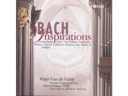 3494153 peter van de velde bach inspirations cd