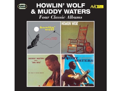 Howlin' Wolf & Muddy Waters - 4 Classic Albums (CD)