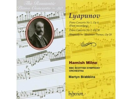Sergei Lyapunov (1859-1924) - Klavierkonzerte Nr.1 & 2 (op.4 & 38) (CD)