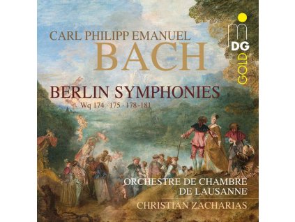 Carl Philipp Emanuel Bach (1714-1788) - Symphonien Wq.174,175,178,179,181 - "Berlin Symphonies (SACD)