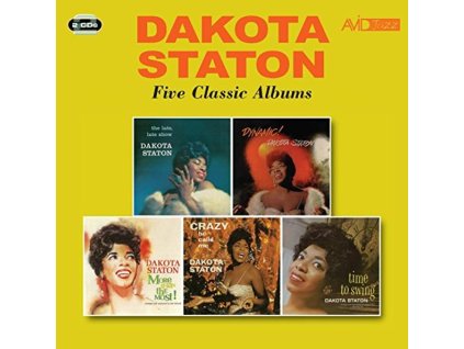 Dakota Staton (1930-2007) - Late Late Show / Dynamic / More Than The Most / Crazy He Calls Me /Time To Swing (CD)