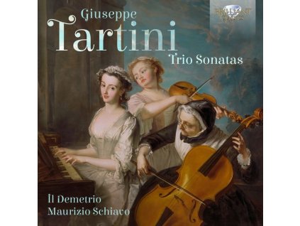 Giuseppe Tartini (1692-1770) - Triosonaten D-Dur D01,d-moll d01,G-Dur G01,A-Dur A01,A-Dur A02,A-Dur A03,A-Dur A06,a-moll A01 (CD)