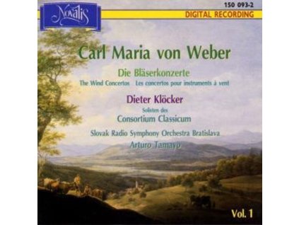 Carl Maria von Weber (1786-1826) - Klarinettenkonzerte Nr.1 & 2 (CD)