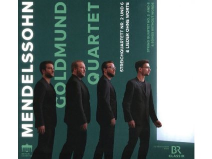 Felix Mendelssohn Bartholdy (1809-1847) - Streichquartette Nr.2 & 6 (opp.13 & 80) (CD)