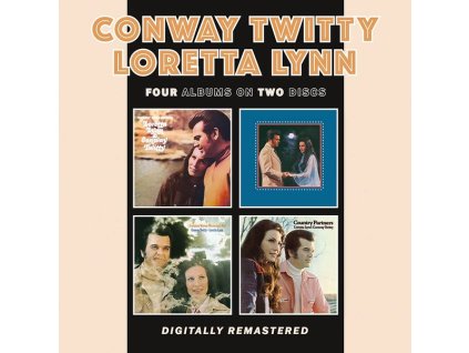 Conway Twitty & Loretta Lynn - Four Albums On Two Discs (1971 - 1974) (CD)
