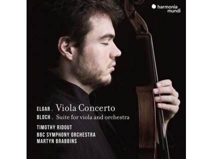 Edward Elgar (1857-1934) - Cellokonzert op. 85 für Viola & Orchester (CD)