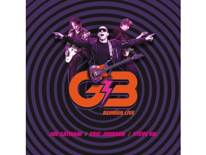 G3 (Satriani, Johnson & Vai) - Reunion Live (25th Anniversary Reunion Tour) (CD)