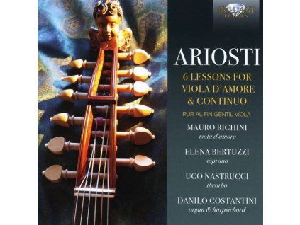 Attilio Ariosti (1666-1729) - Lessons Nr.1-6 für Viola d'amore & Bc (London 1724) (CD)