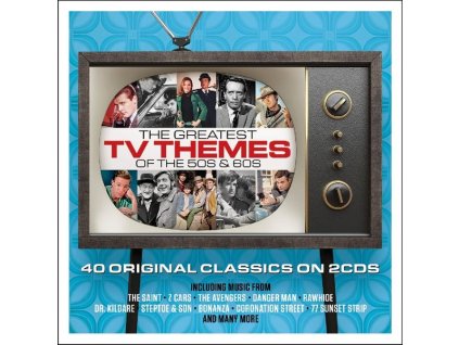 The Greatest TV Themes Of The 50's And 60's (CD)