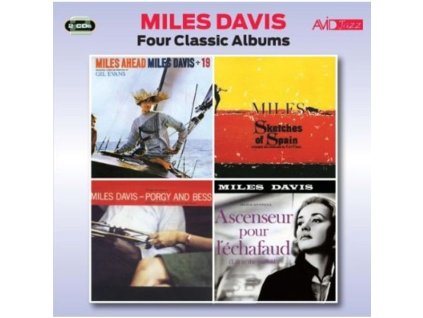 Miles Davis (1926-1991) - Miles Ahead / Sketches Of Spain / Porgy And Bess / Ascenseur Pour L'Echafaud (CD)