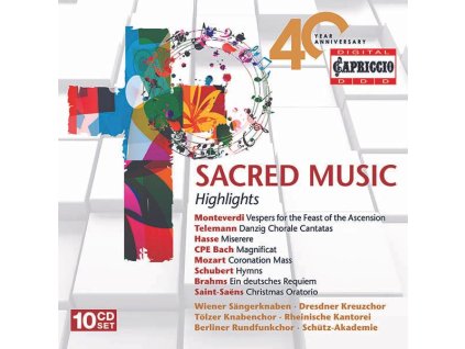 Sacred Music - Geistliche Werke von Monteverdi bis Saint-Saens (CD)
