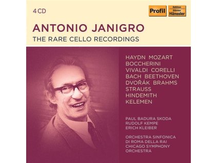 Antonio Janigro - The Rare Cello Recordings (CD)