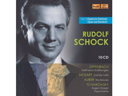 Rudolf Schock - Opera in German Vol.2 (5 Opern in deutschen Fassungen) (CD)