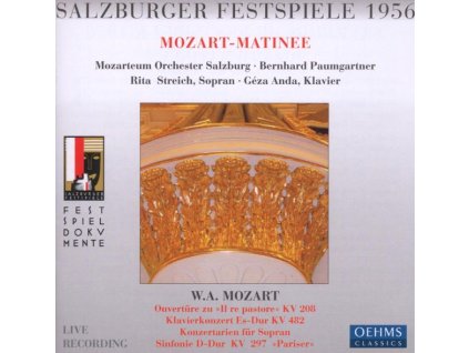Wolfgang Amadeus Mozart (1756-1791) - Klavierkonzert Nr.22 Es-dur KV 482 (CD)