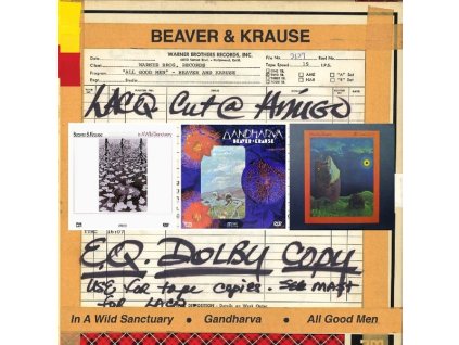 Beaver & Krause - In A Wild Sanctuary / Gandharva / All Good Men (CD)