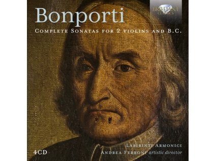 Francesco Bonporti (1672-1749) - Sonaten für 2 Violinen & Bc op.1 Nr.1-10,op.2 Nr.1-10,op.4 Nr.1-10,op.6 Nr.1-10 (CD)