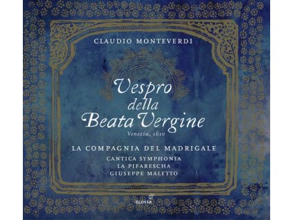 Claudio Monteverdi (1567-1643) - Vespro della beata vergine (CD)