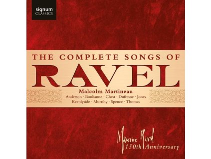 Maurice Ravel (1875-1937) - Sämtliche Lieder - 150th Anniversary (CD)