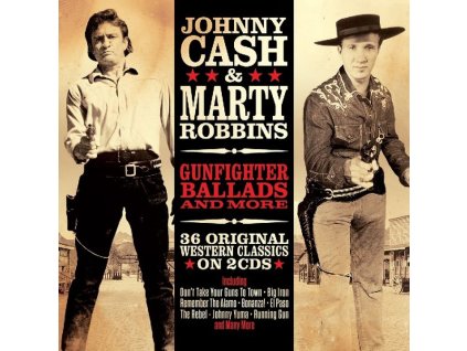 Johnny Cash & Marty Robbins - Gunfighter Ballads & More (CD)
