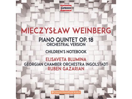 Mieczyslaw Weinberg (1919-1996) - Klavierquintett op.18 (in der Orchesterversion von Mathias Baier) (CD)