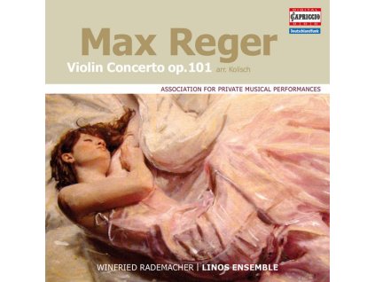 Max Reger (1873-1916) - Violinkonzert op.101 für Violine & Kammerensemble (CD)