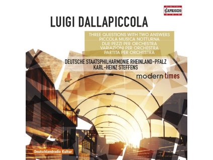 Luigi Dallapiccola (1904-1975) - Orchesterwerke "Modern Times (CD)