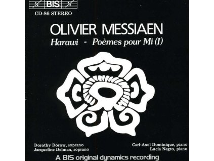 Olivier Messiaen (1908-1992) - Harawi-12 Lieder von Liebe und Tod (CD)