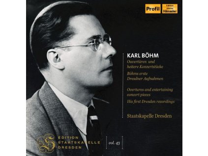 Karl Böhm dirigiert die Staatskapelle Dresden (CD)