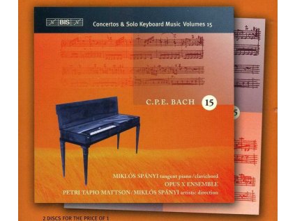Carl Philipp Emanuel Bach (1714-1788) - Sämtliche Cembalokonzerte Vol.15 (CD)