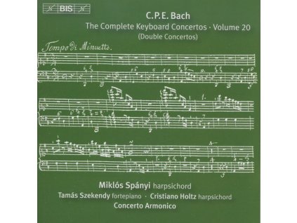 Carl Philipp Emanuel Bach (1714-1788) - Sämtliche Cembalokonzerte Vol.20 (CD)