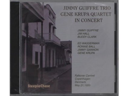 Jimmy Guiffre & Gene Krupa - In Concert (Falkoner Centre, Copenhagen, May 21, 1959) (CD)