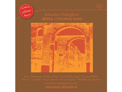 Johannes Ockeghem (1430-1497) - Missa Cuiusvis toni (Exklusiv für jpc) (CD)