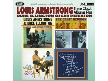 Louis Armstrong, Duke Ellington & Oscar Peterson - Three Classic Albums Plus (CD)